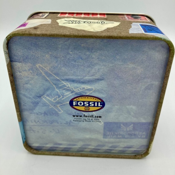 Vintage Fossil Watch Tin - Picture 7 of 8